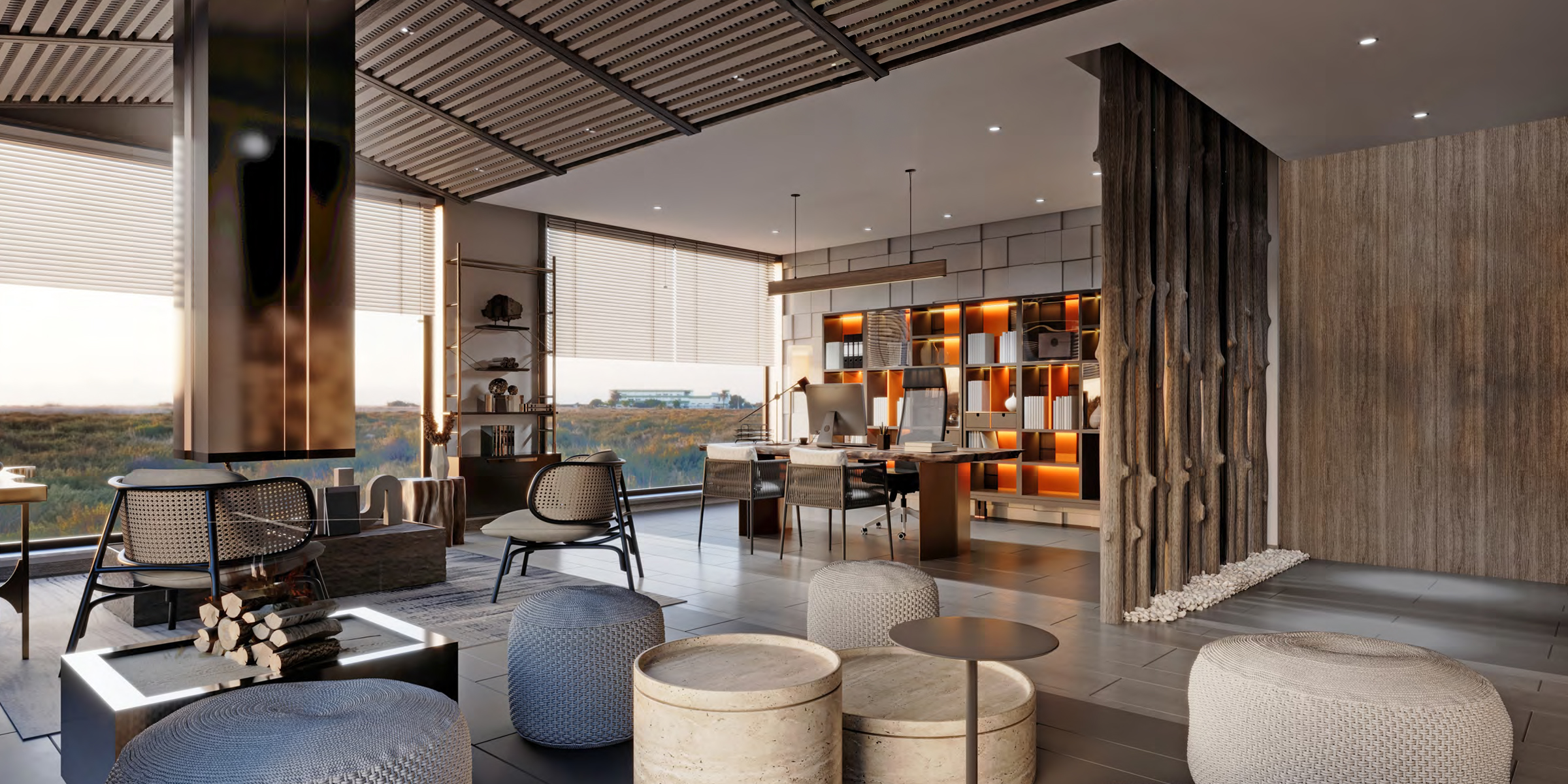 Hospitality lounge